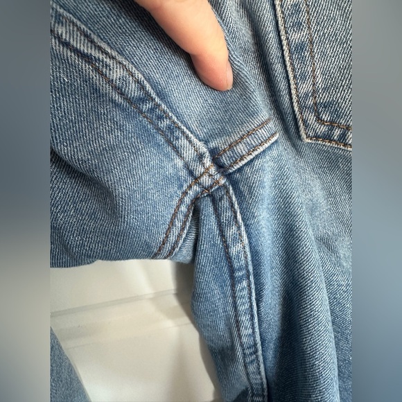 Abercrombie & Fitch High Rise Straight 90s Fit Jeans - Picture 5 of 6